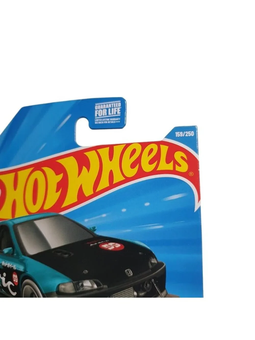 Hot Wheels Honda Civic Custom Drag Racer Teal Black Die Cast Car Collectible New